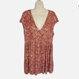 VANESSA VIRGINIA Button Front Mini Dress 6708E1M